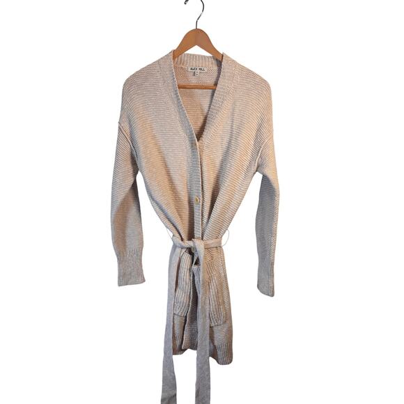 Alex Mill Women's Long Line Knit Cardigan Size Medium - Picture 2 of 5